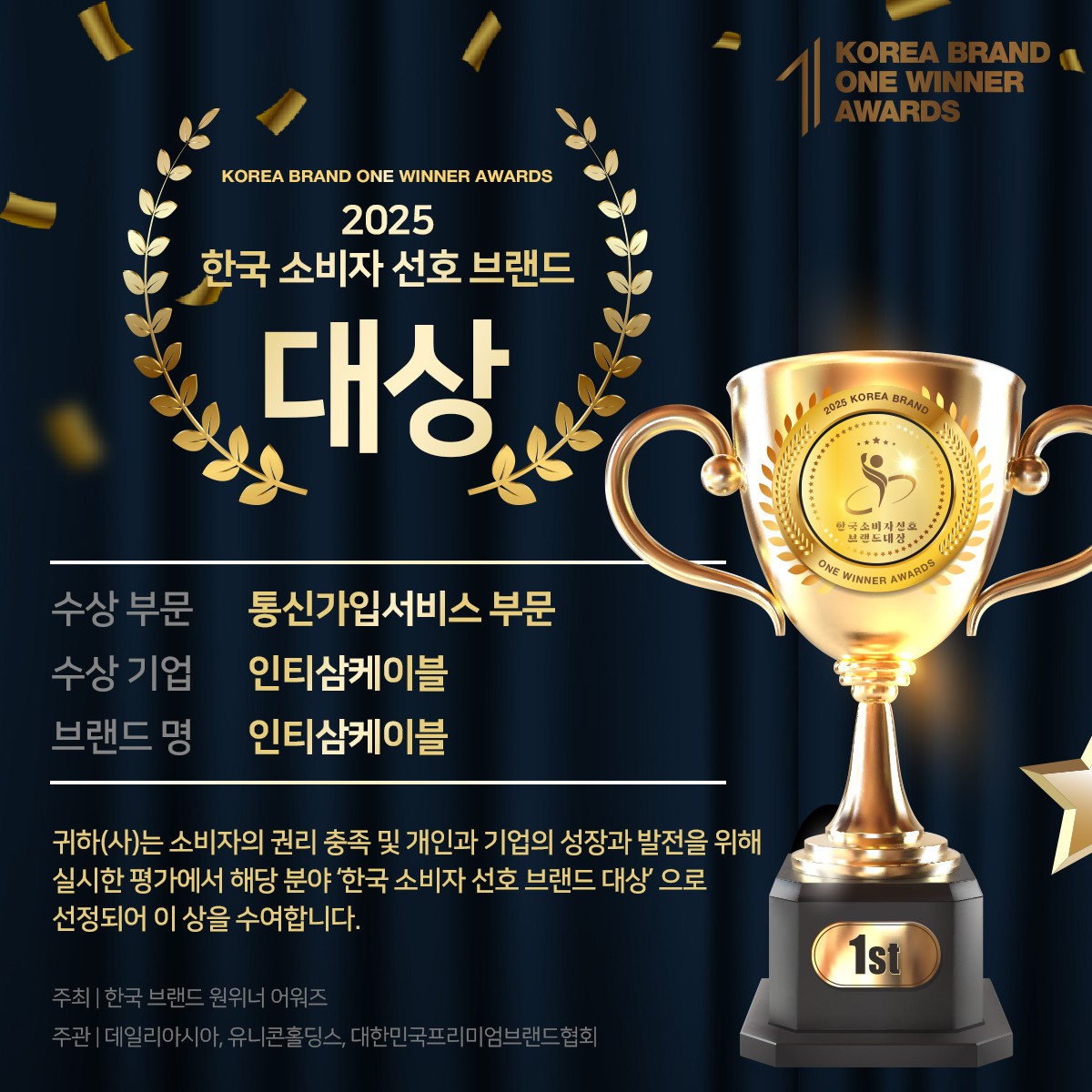 2025 한국 소비자 선호 브랜드 대상