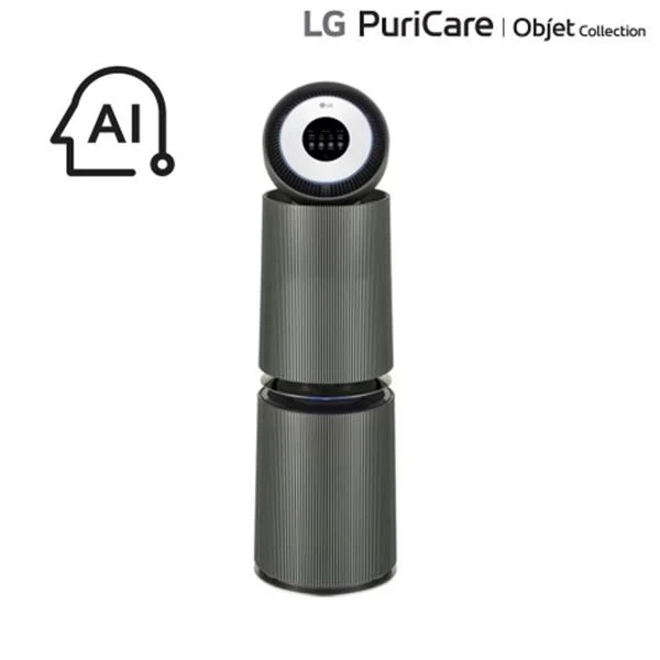 LG전자 퓨리케어 오브제컬렉션 AI+ 360˚ 공기청정기 34평형 (네이처그린/샌드베이지)